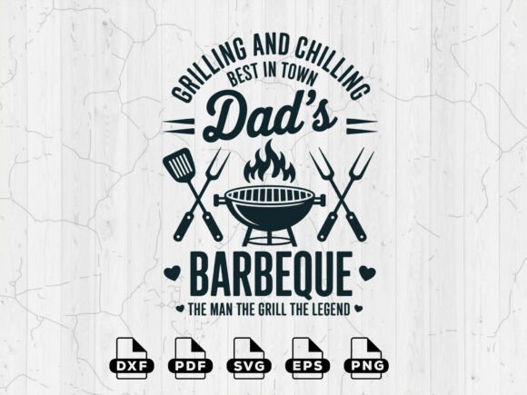 Download BBQ SVG, Dad's Bar and Grill Cut Files - Cut file Collection