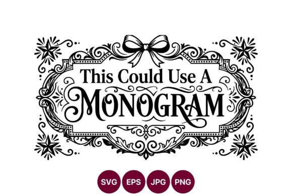 Download Vintage Monogram Frame Design - Premium Resources