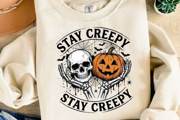 Download Stay Creepy Png, Retro Halloween Png - Retro halloween png Collection