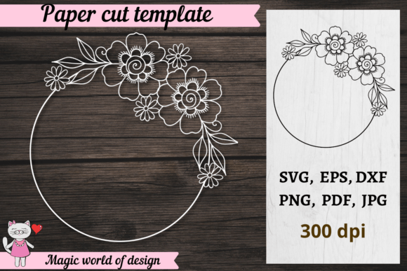 Download Floral Frame Svg Cricut SVG Cut File - Cut file Collection