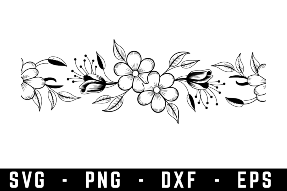 Download Floral Frame Svg | Svg Cut File - Cut file Collection