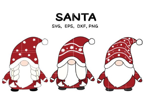 Download Santa SVG Santa Gnome Cut File - Cut file Collection